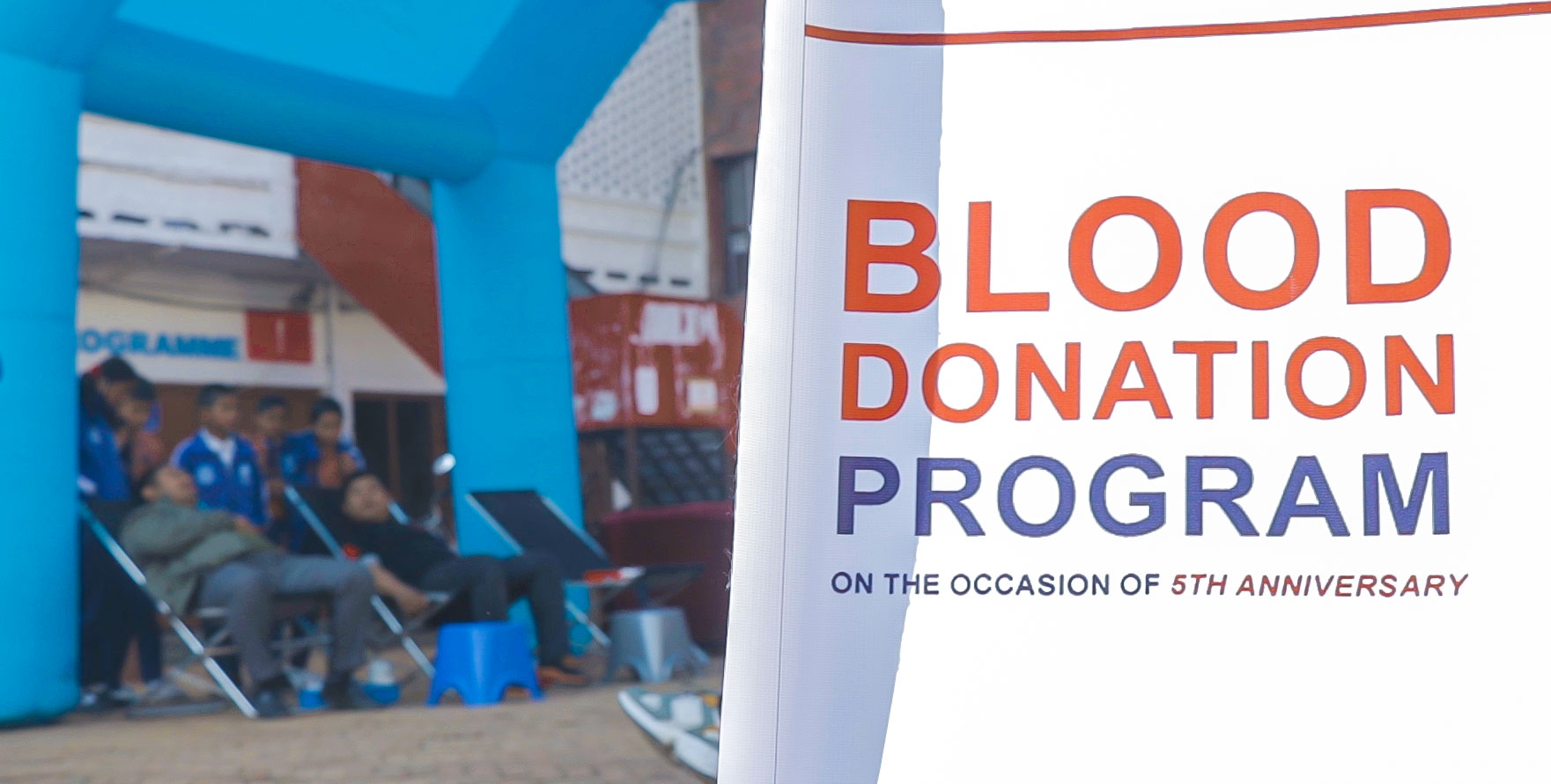 vivo organized a blood donation camp at Basantapur Durbar Square